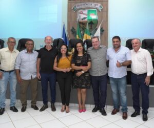 Max Russi e o vereador Jean do Coutinho unem forças para a implantação do Núcleo dos Bombeiros.