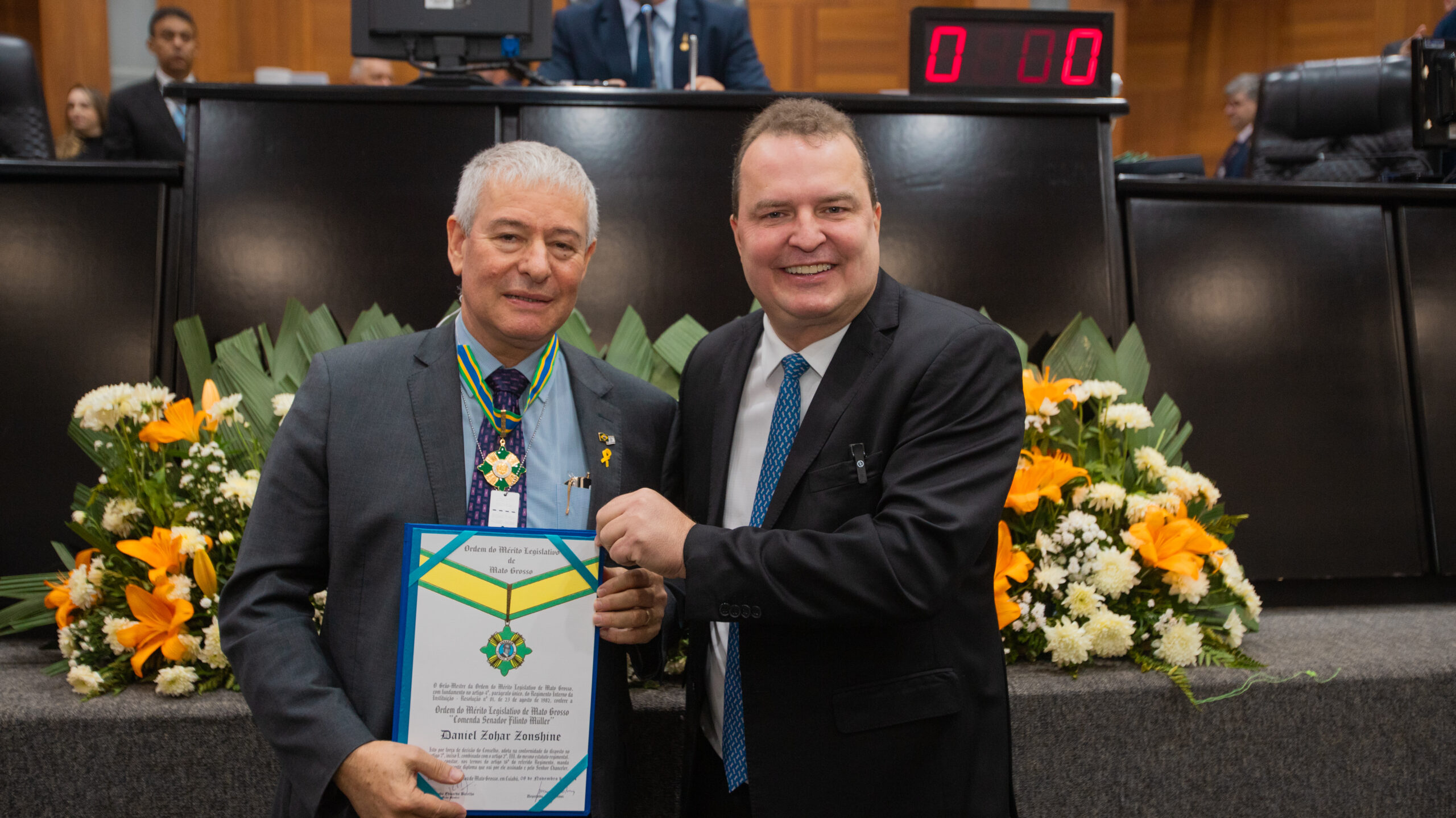 VISITA DO EMBAIXADOR DE ISRAEL NO BRASIL