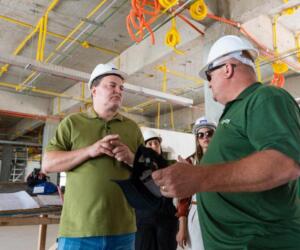 Deputado Max Russi e prefeito Ricardo Babinski vistoriam obras do Hospital Regional de Confresa