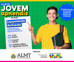 Presidente Max Russi lança programa de Jovem Aprendiz na ALMT