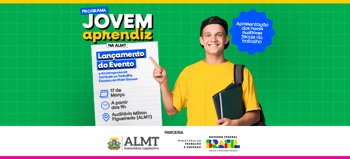 Presidente Max Russi lança programa de Jovem Aprendiz na ALMT