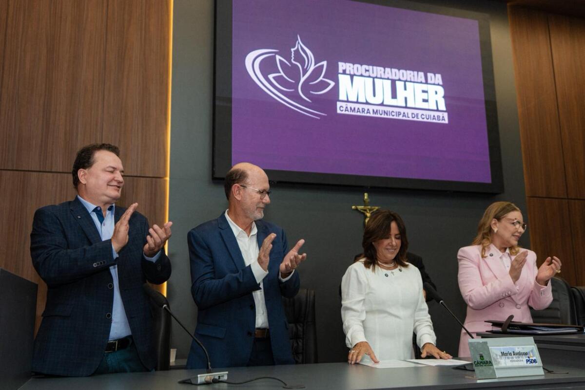 Max Russi prestigia instalação da Procuradoria Especial da Mulher na Câmara de Cuiabá