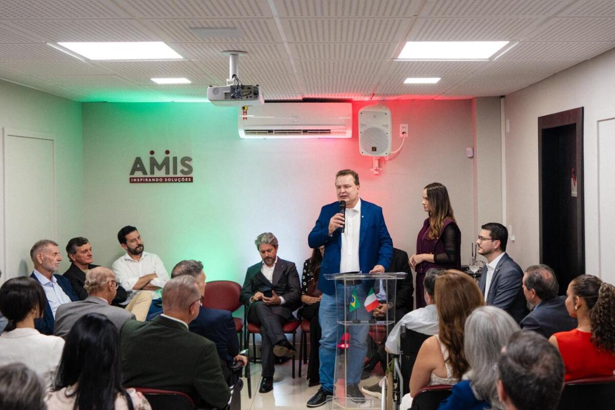 Max Russi celebra inauguração da Câmara Italiana em Cuiabá como ponte estratégica com a Europa
