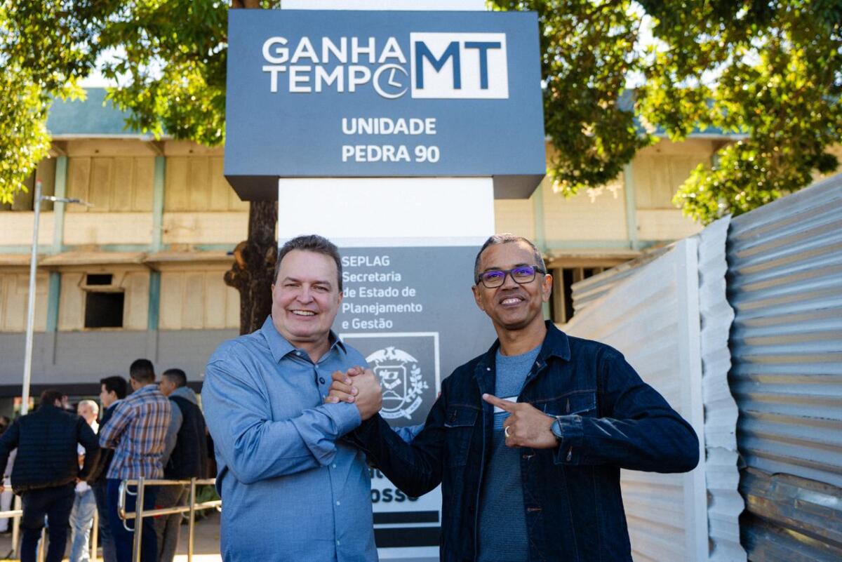Max Russi e Dídimo Vovô unem forças com o governo e entregam Ganha Tempo na região do Pedra 90