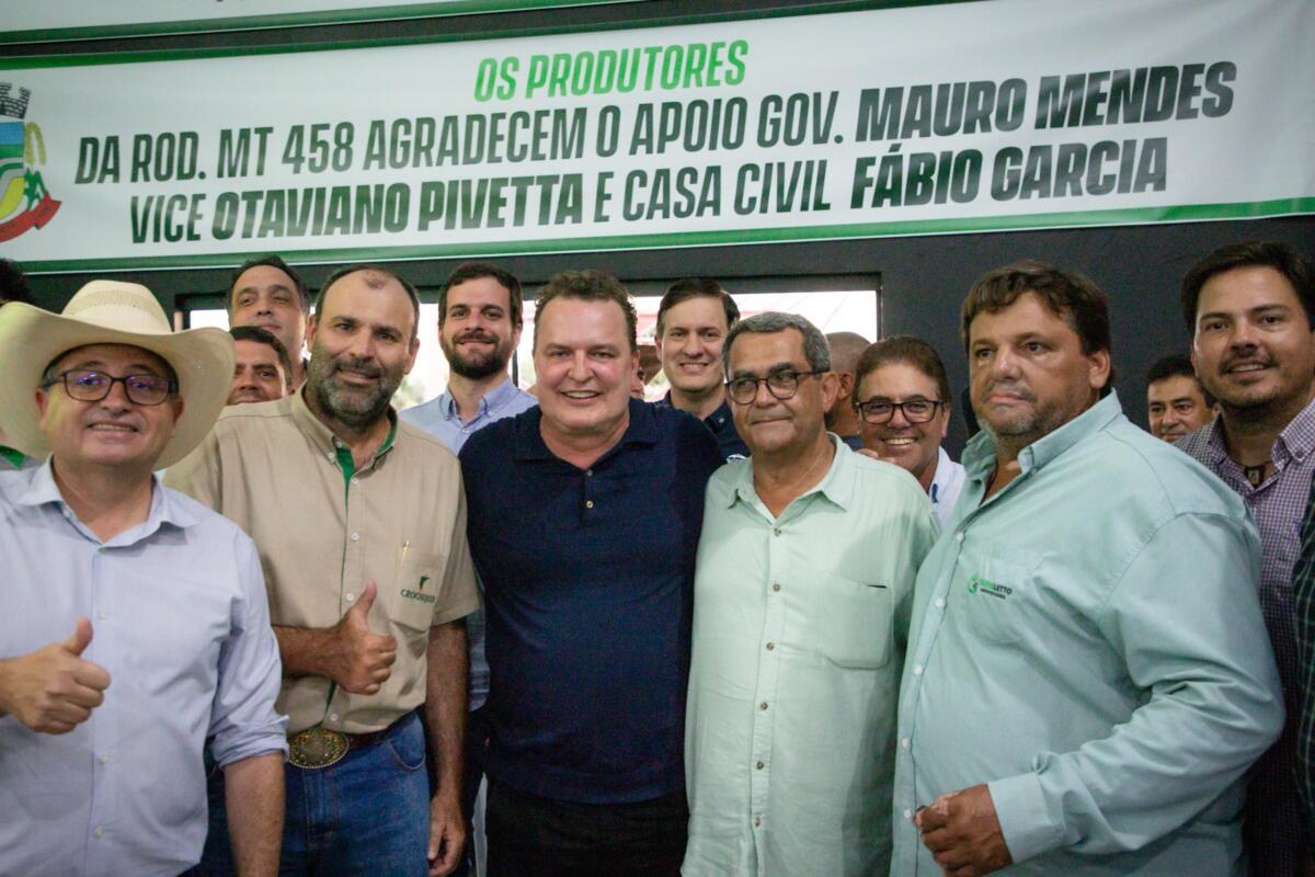 Max Russi celebra articulação da MT-458 e mais avanços em Pedra Preta 