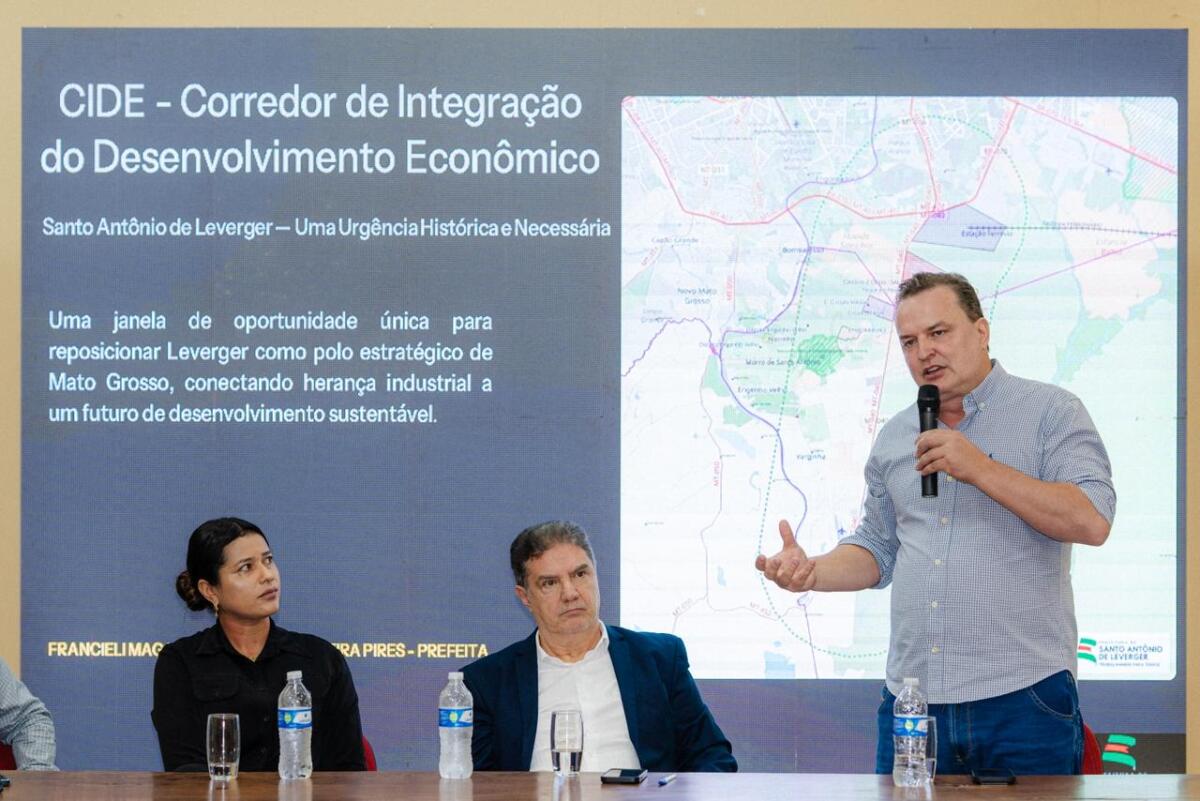 Max Russi garante emenda no orçamento anual para criar o Distrito Industrial em Santo Antônio de Leverger