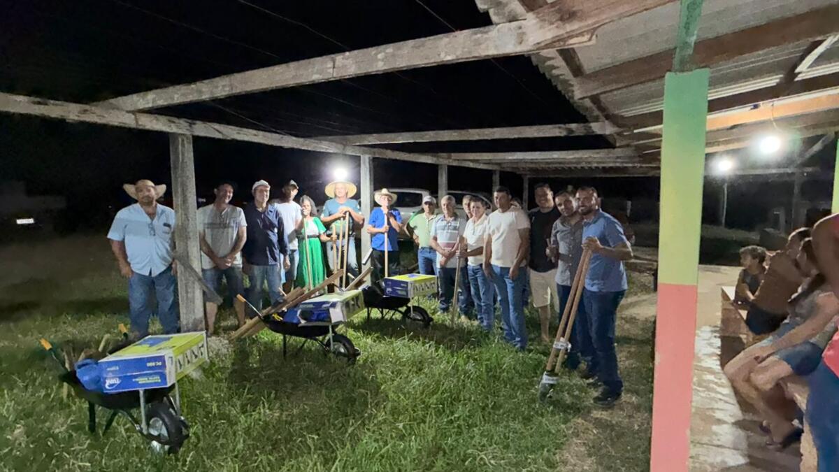 Parceria entre Max Russi e Seaf garante entrega de 25 kits de ferramentas para produtores de Comodoro