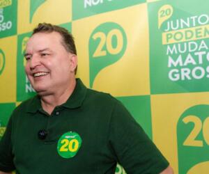 Imprensa já pode se credenciar para coletiva no lançamento da campanha de Max em Cuiabá